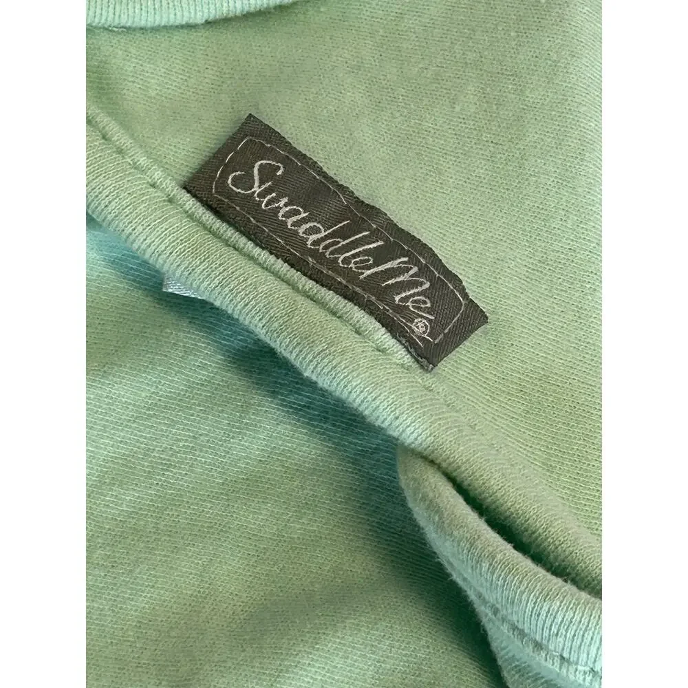 SwaddleME light green wrap for babies 7-14 pounds sz SM/MD